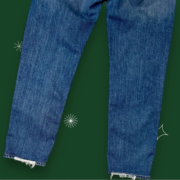 Rag & Bone ‘Dre’ Low-Rise Slim Boyfriend Ankle Jeans in “Julienne” Wash Size 26 - Picture 15 of 16